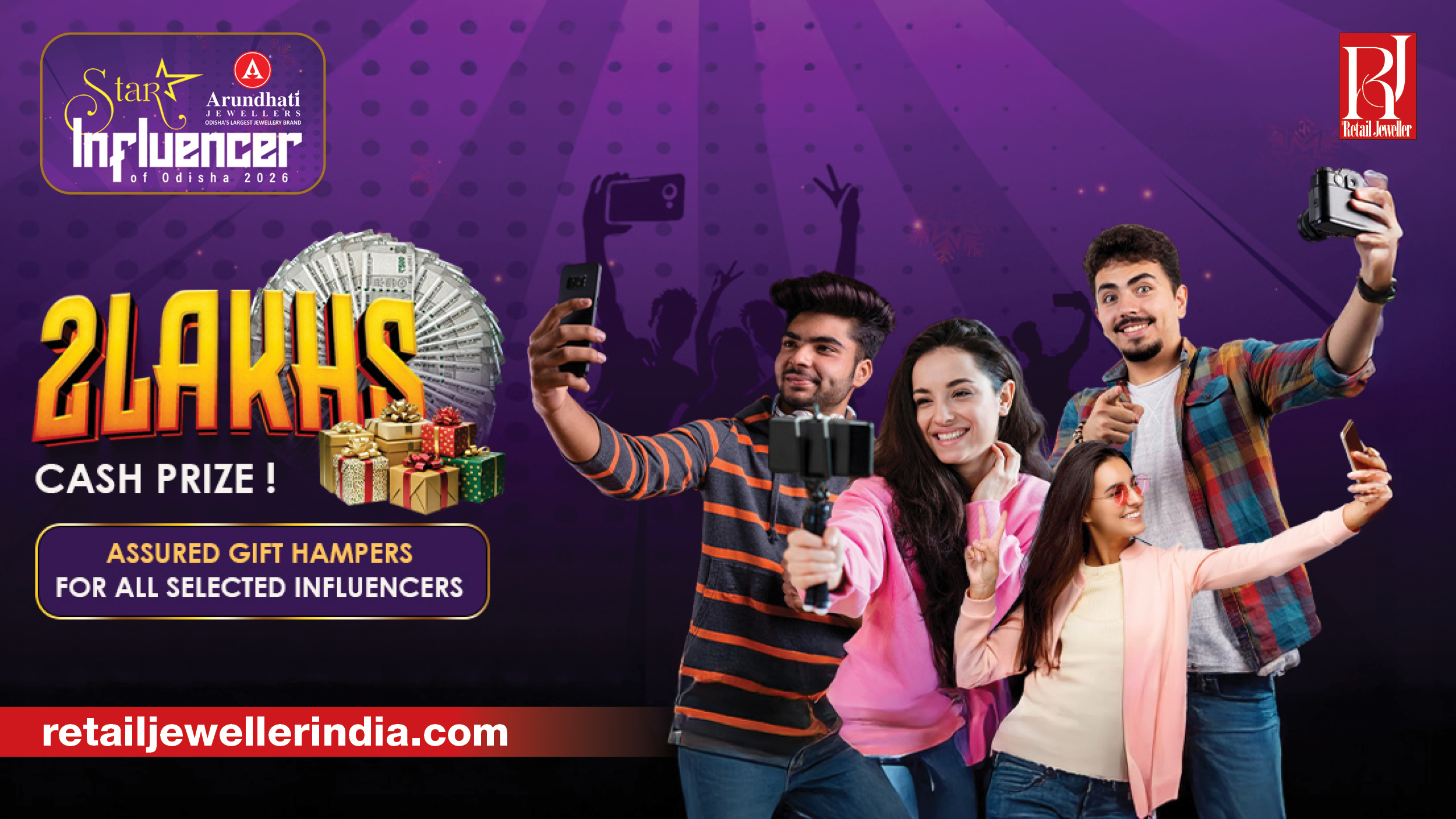 Arundhati Jewellers launches Star Influencer of Odisha 2026 to engage regional creators and strengthen digital outreach.