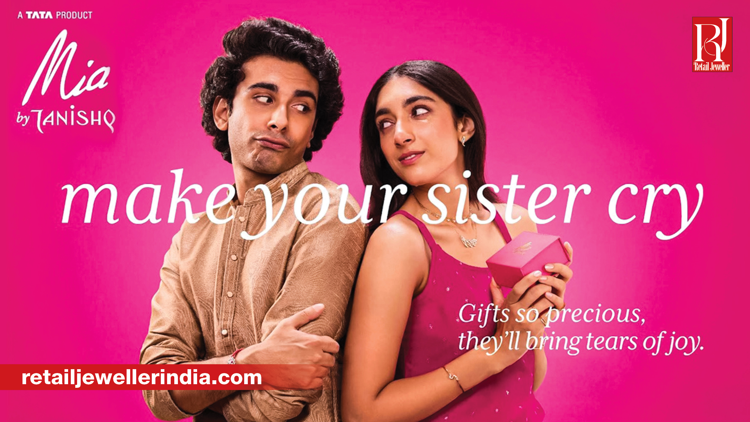 Mia by Tanishq launches its 2026 Raksha Bandhan campaign featuring jewellery gifting and a collection of six silver Rakhis.
