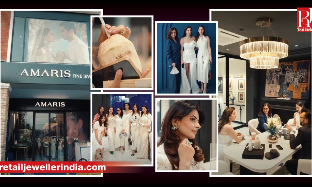 AMARIS opens its fifth India store at Sunview Plaza in Ludhiana, marking the fine jewellery brand's entry into Punjab.