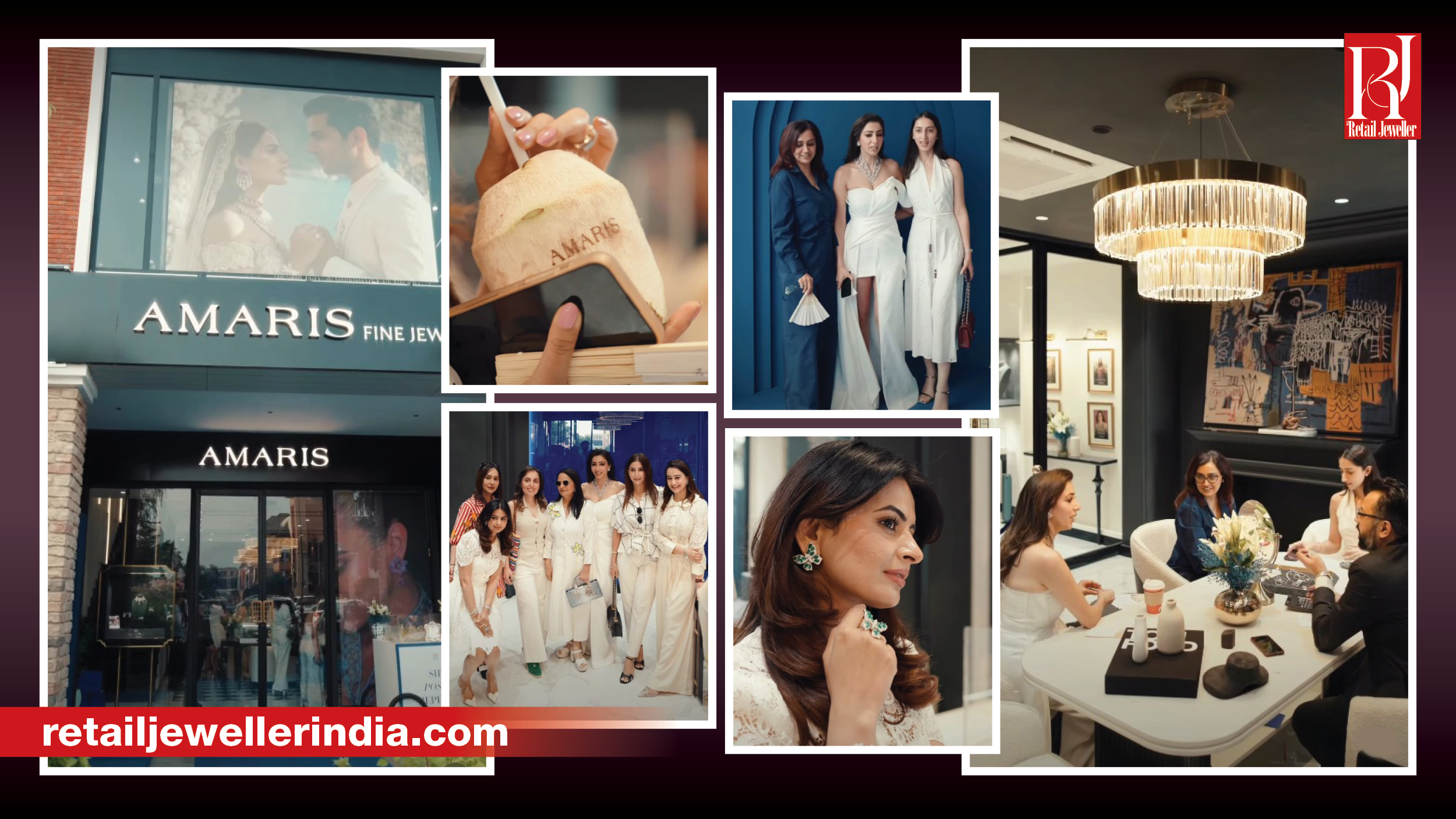 AMARIS opens its fifth India store at Sunview Plaza in Ludhiana, marking the fine jewellery brand's entry into Punjab.