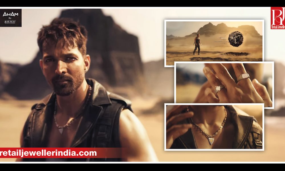 Senco launches Aham Ti22 titanium, gold and natural diamond men’s jewellery collection with actor Harshvardhan Rane.