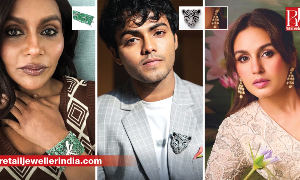 Celebrity jewellery choices featuring Huma Qureshi, Nayanthara and Sara Ali Khan in Indian jewellery brands.