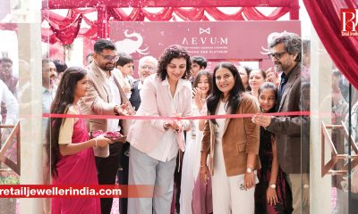 Aevum launches natural diamond and platinum jewellery stores in Rajkot and Morbi, Gujarat, with contemporary designs.