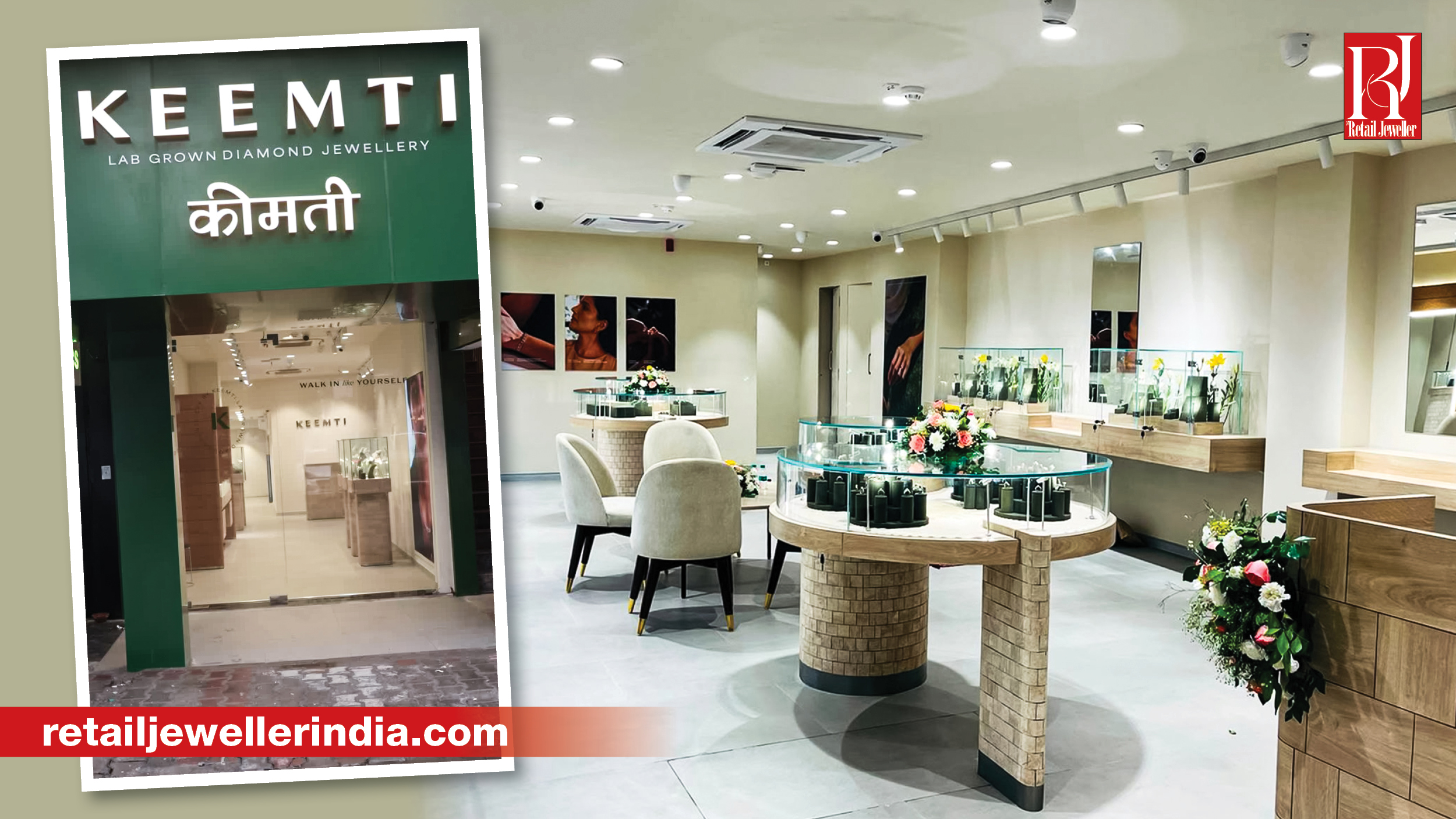 Keemti Jewels opens its third Delhi-NCR store at M3M Gurugram, expanding its lab-grown diamond jewellery retail network.