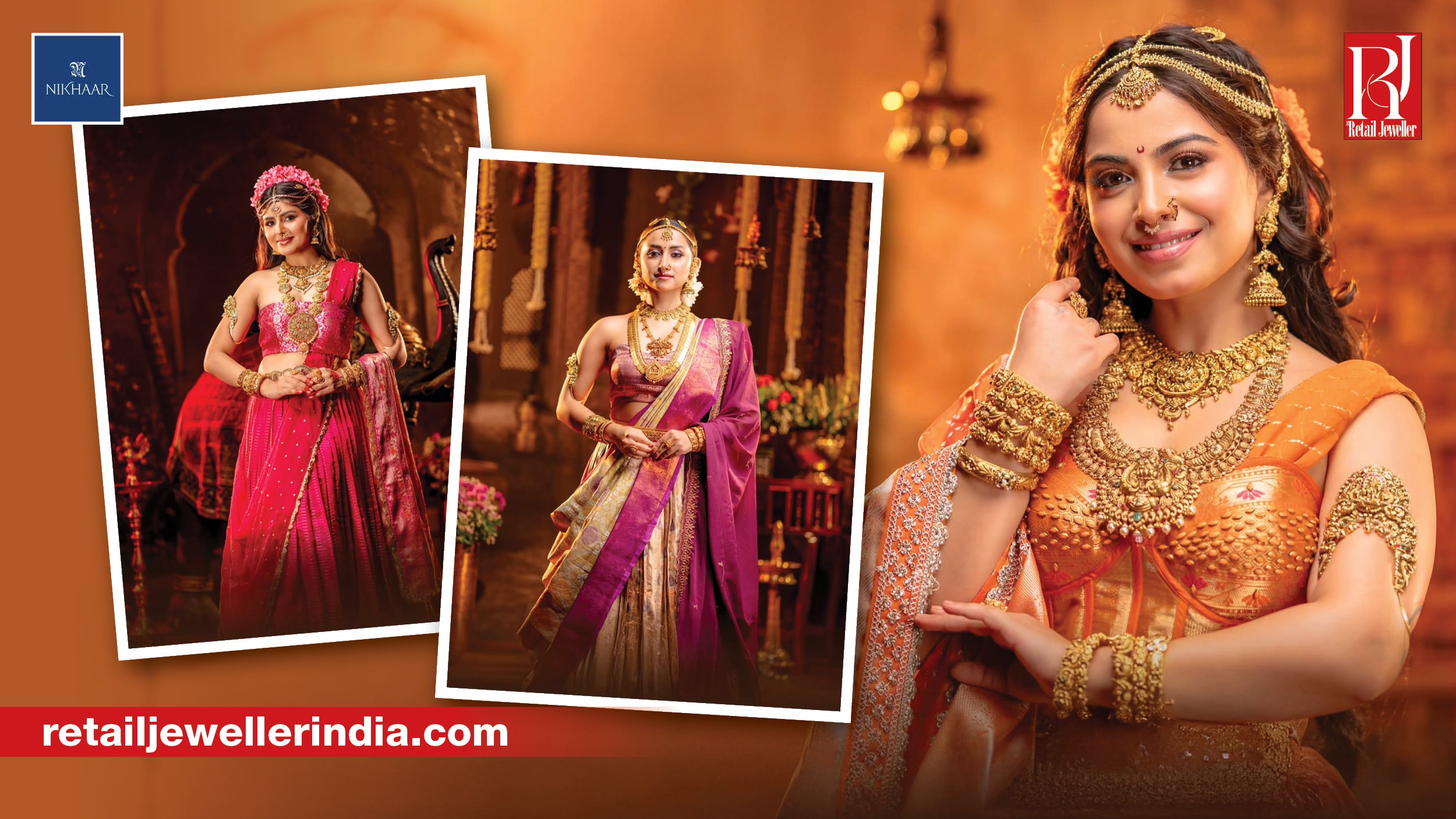 Nikhaar Jewels showcases eight contemporary interpretations of Goddess Lakshmi through its Varamahalakshmi campaign