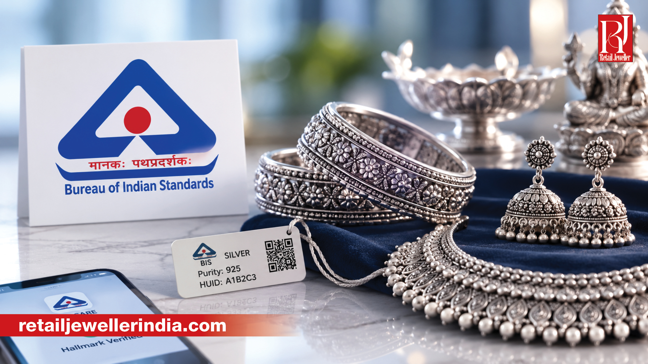BIS expands HUID-based silver hallmarking network to 341 centres across 102 districts in India