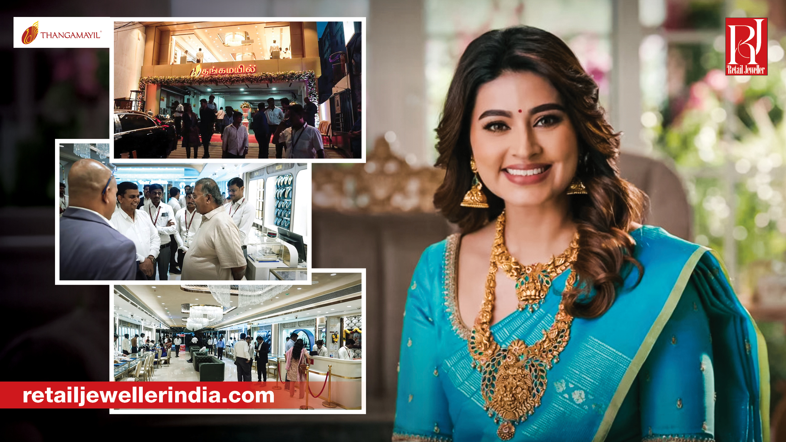 Thangamayil Jewellery opens new showrooms in Mogappair West and Purasaiwakkam, taking its Chennai store count to 12.
