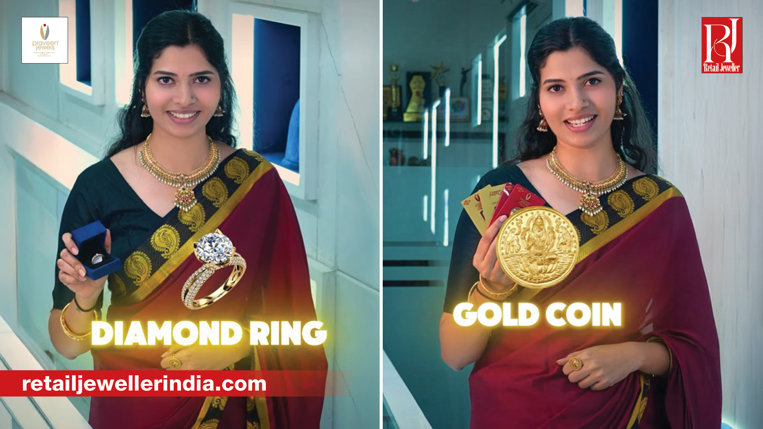 Praveen Jewels Reel Collab campaign invites customers to create Instagram reels featuring jewellery they purchased.