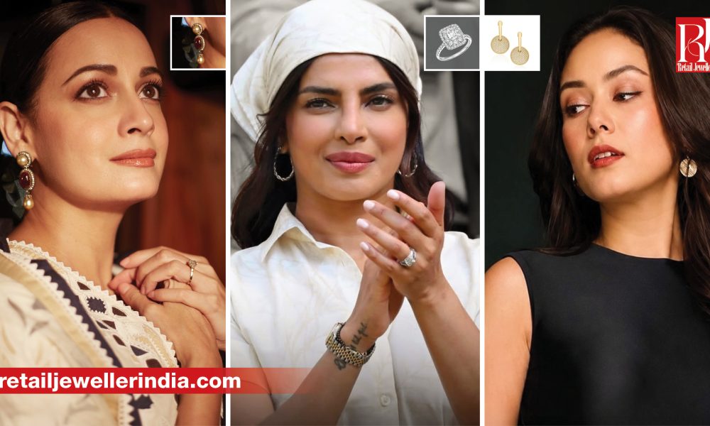 Celebrities including Priyanka Chopra Jonas and Janhvi Kapoor showcase luxury jewellery from leading Indian and global brands.