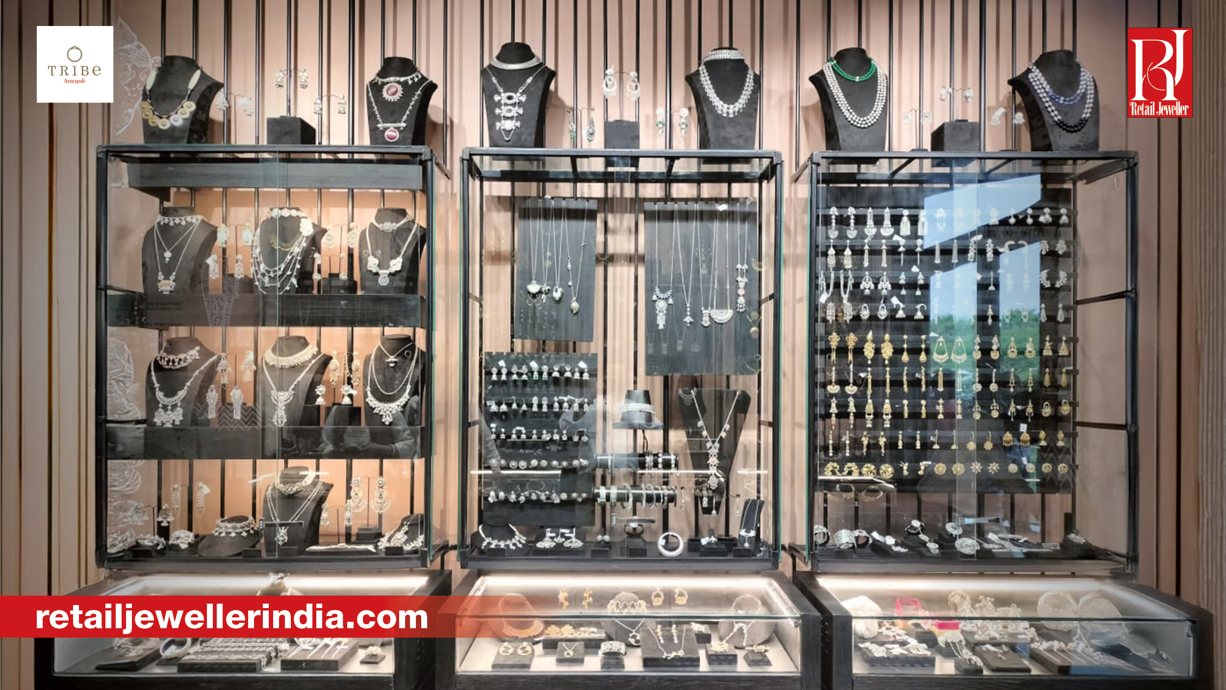Tribe Amrapali opens its 41st jewellery store at DLF Summit Plaza in Gurugram.