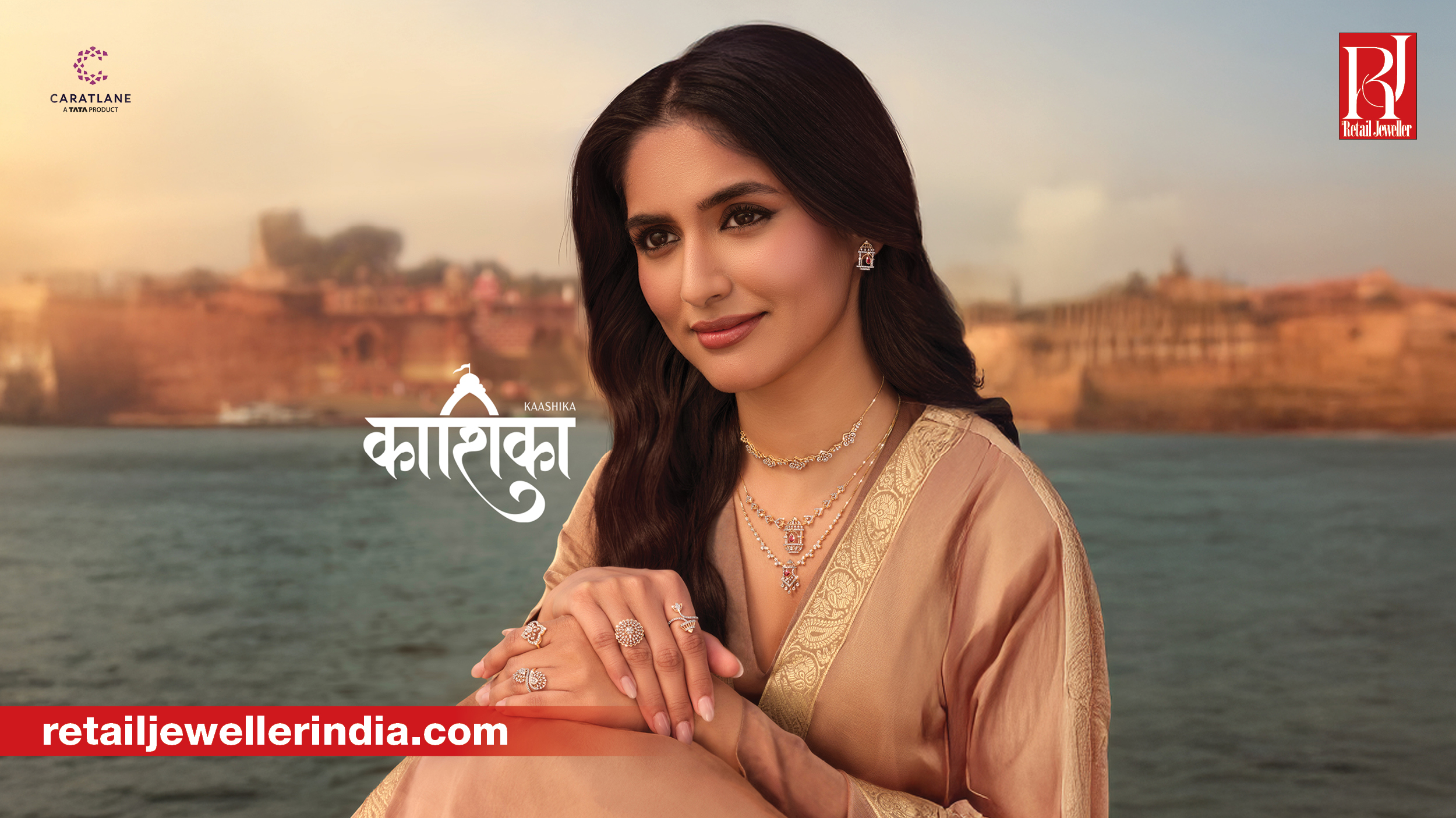 CaratLane Kaashika campaign film showcases Kashi's ghats, temples and heritage-inspired jewellery designs in Banaras.