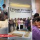 Guests participate in Tyaani Jewellery's in-store Mahjong experience at its Jalandhar showroom.