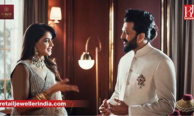 Riteish and Genelia Deshmukh feature in Rokde Jewellers' new brand campaign supporting its national growth plans.