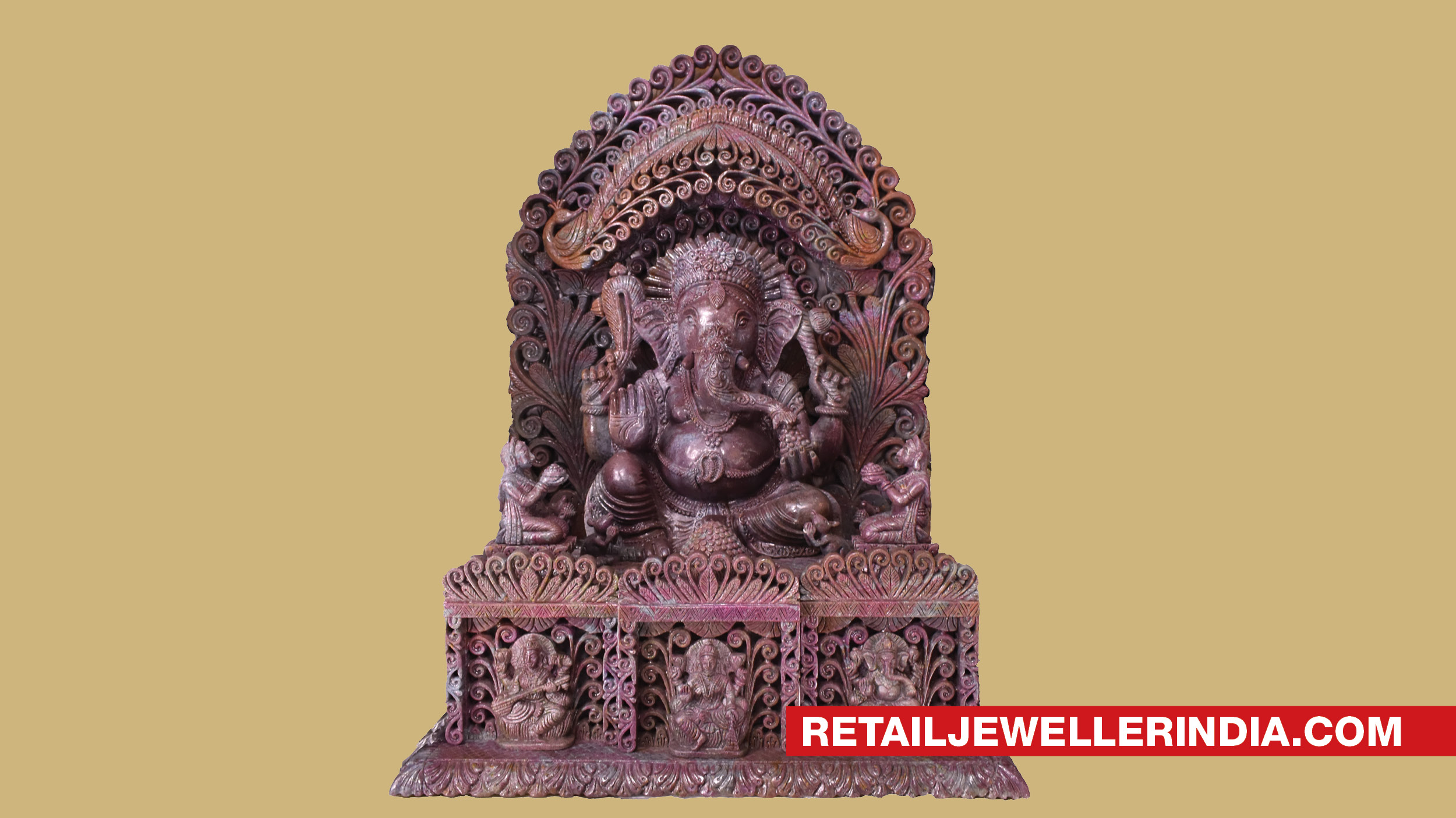 Large Antique Ganpathi Murti – RANKA JEWELLERS