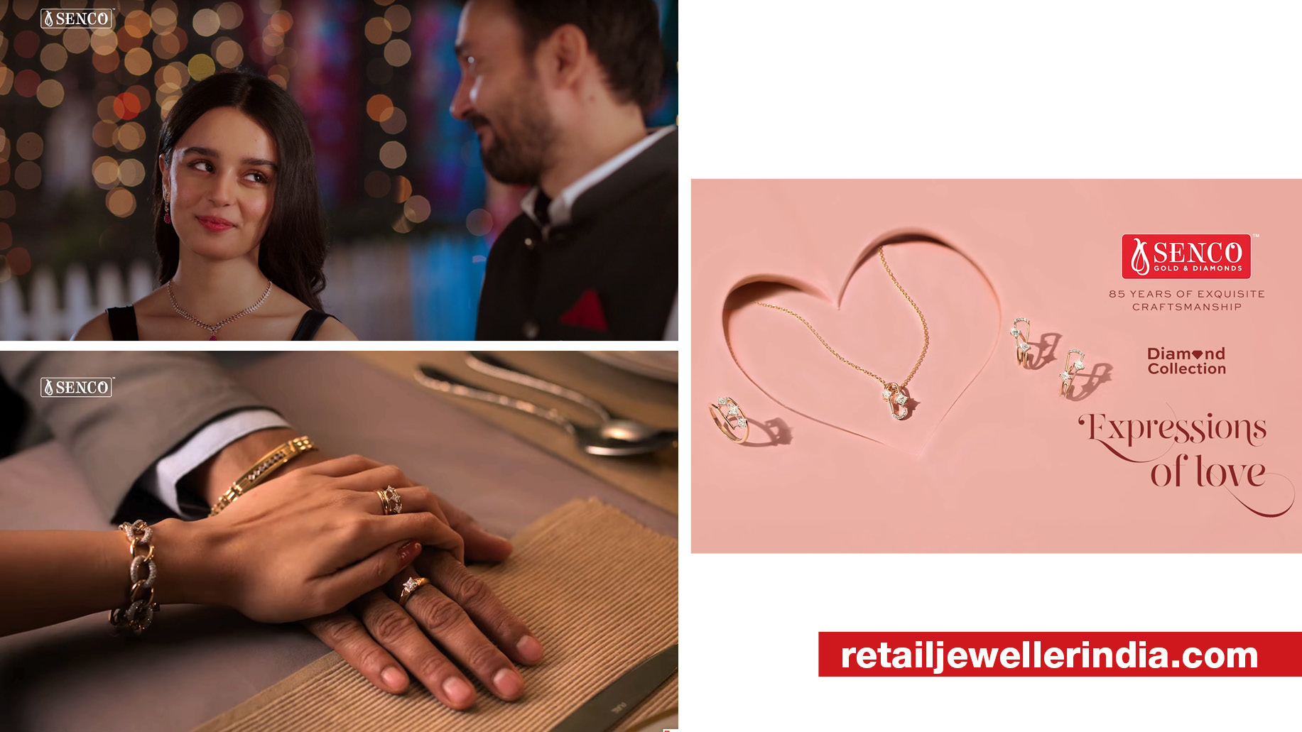 #ExpressionsOfLove: Senco Gold & Diamonds depicts jewellery as a powerful conveyor of unspoken emotions