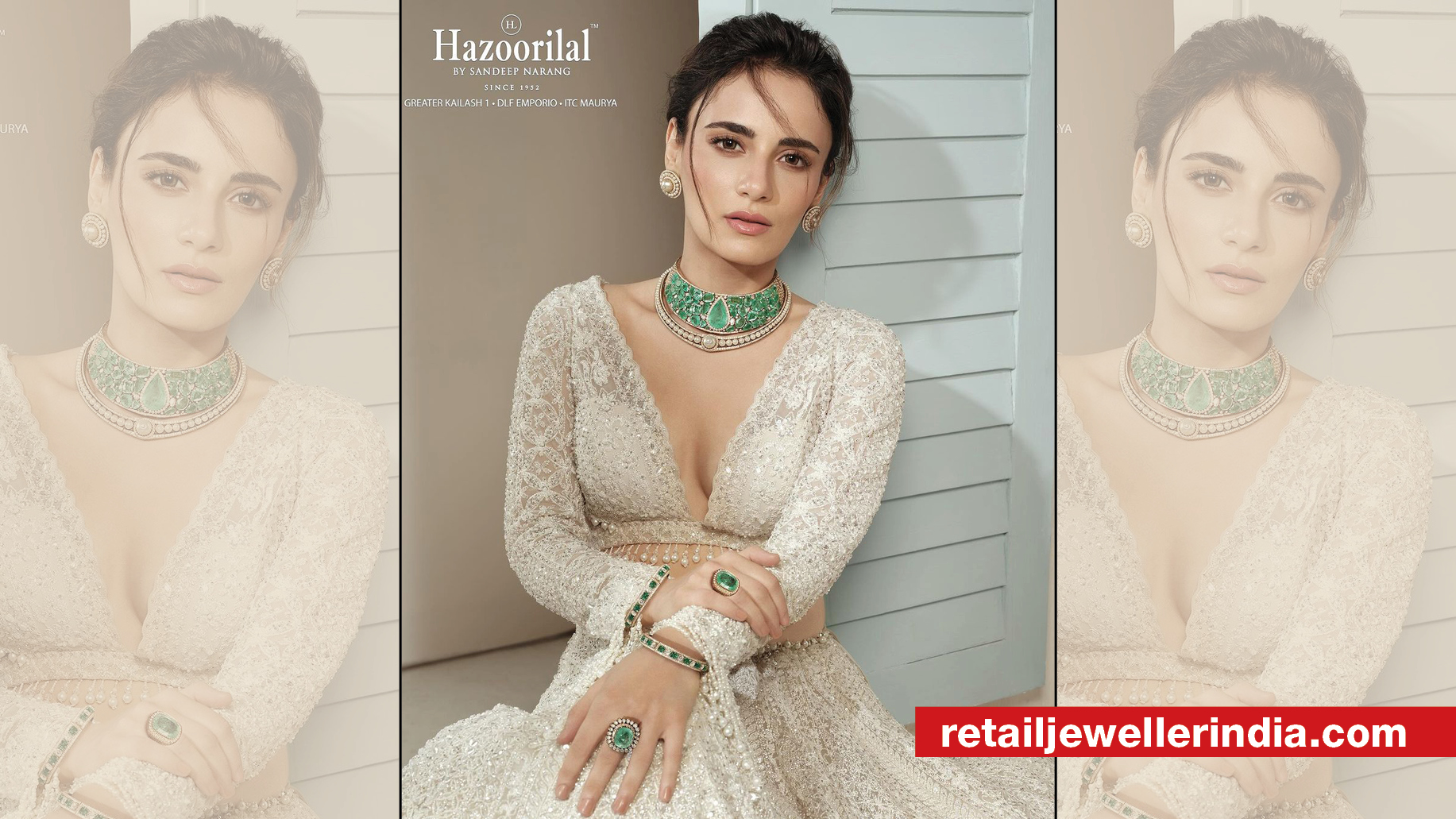 Actor Radhika Madan becomes the new face of Hazoorilal by Sandeep Narang