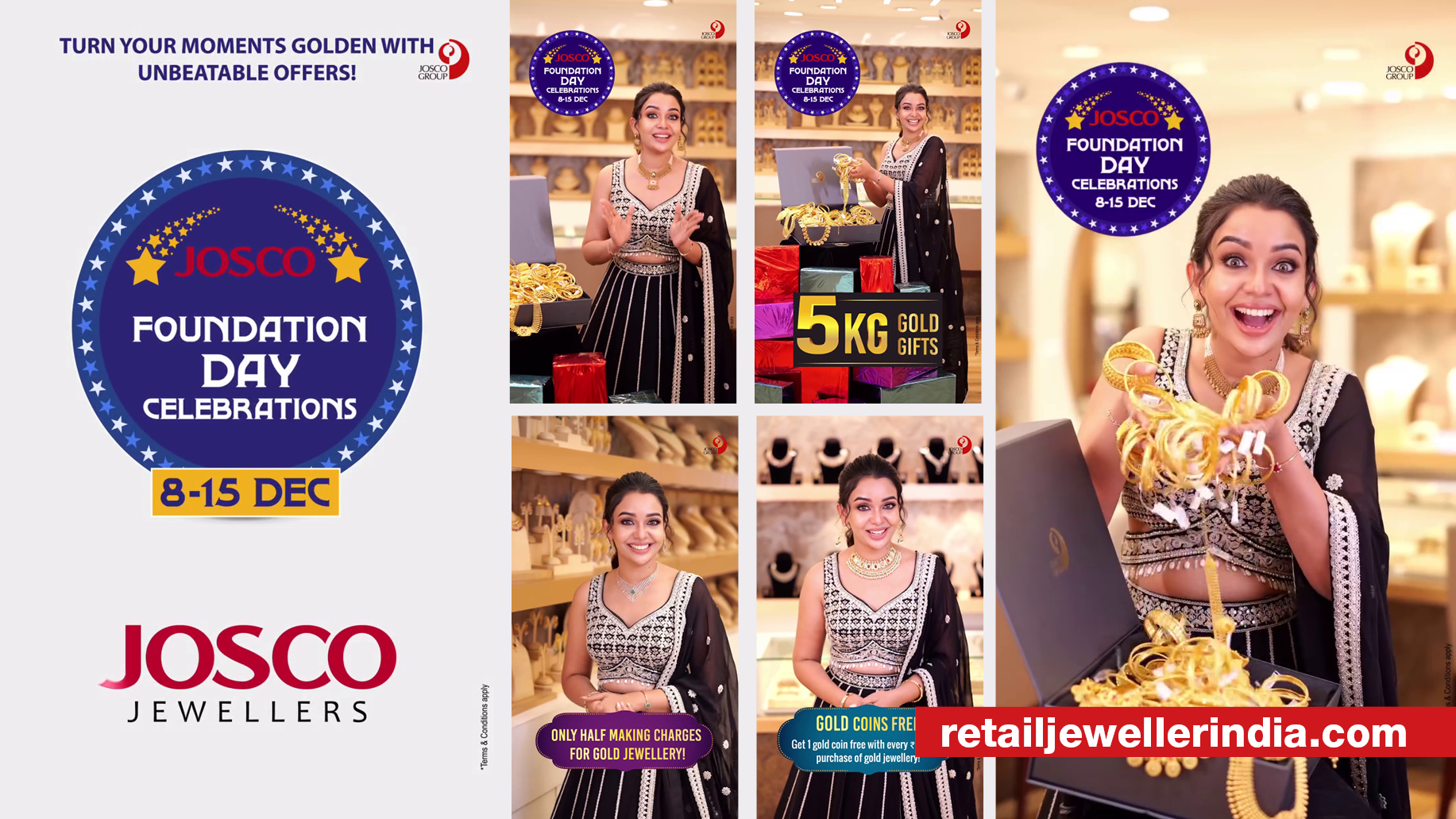 Josco Jewellers marks Foundation Day commemoration with promotional giveaways
