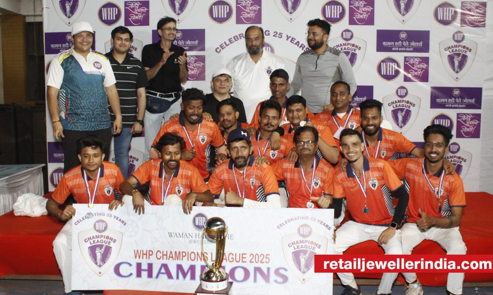 WHP Jewellers scores on employee engagement with its 25th annual team cricket championship