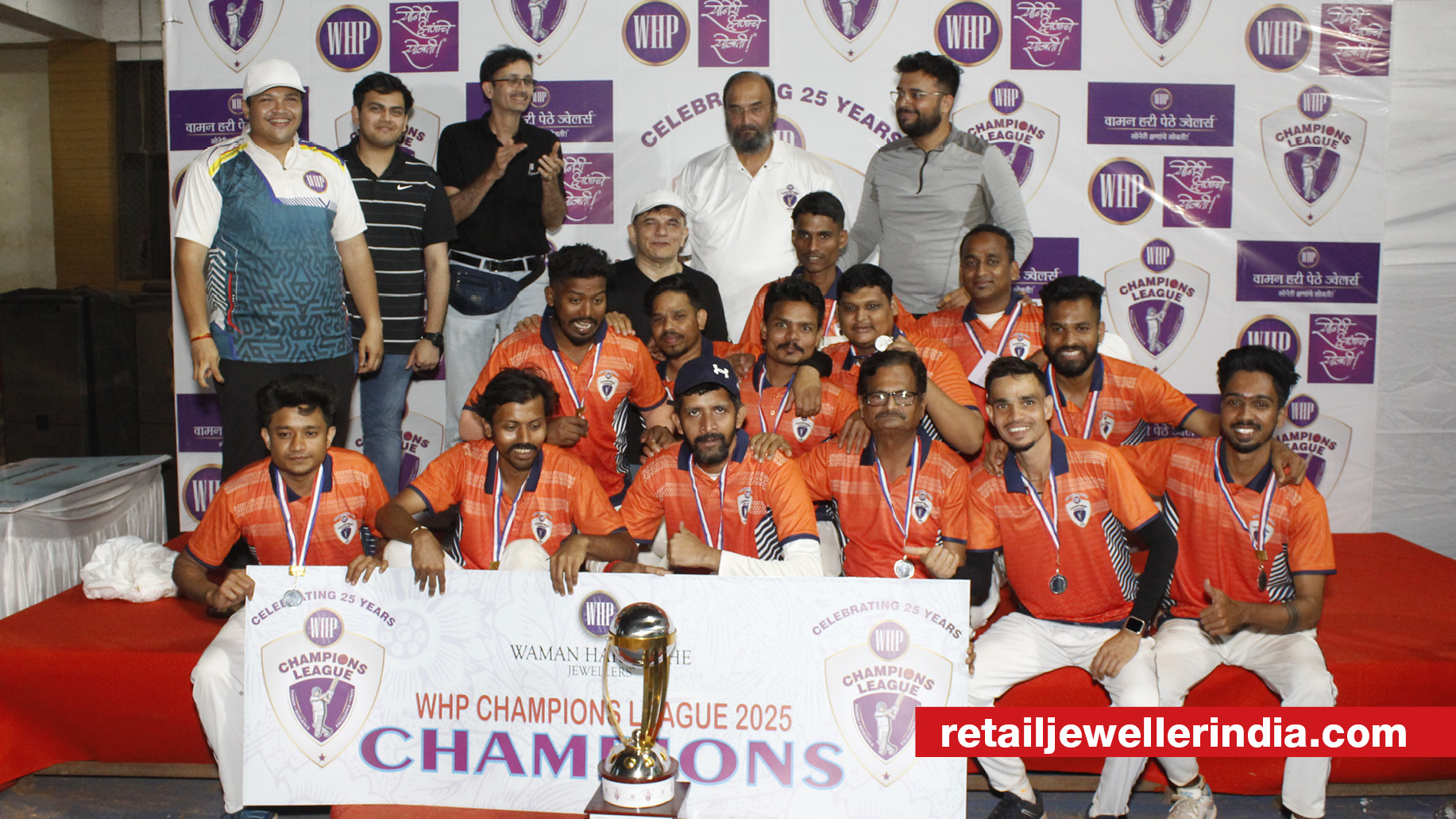 WHP Jewellers scores on employee engagement with its 25th annual team cricket championship