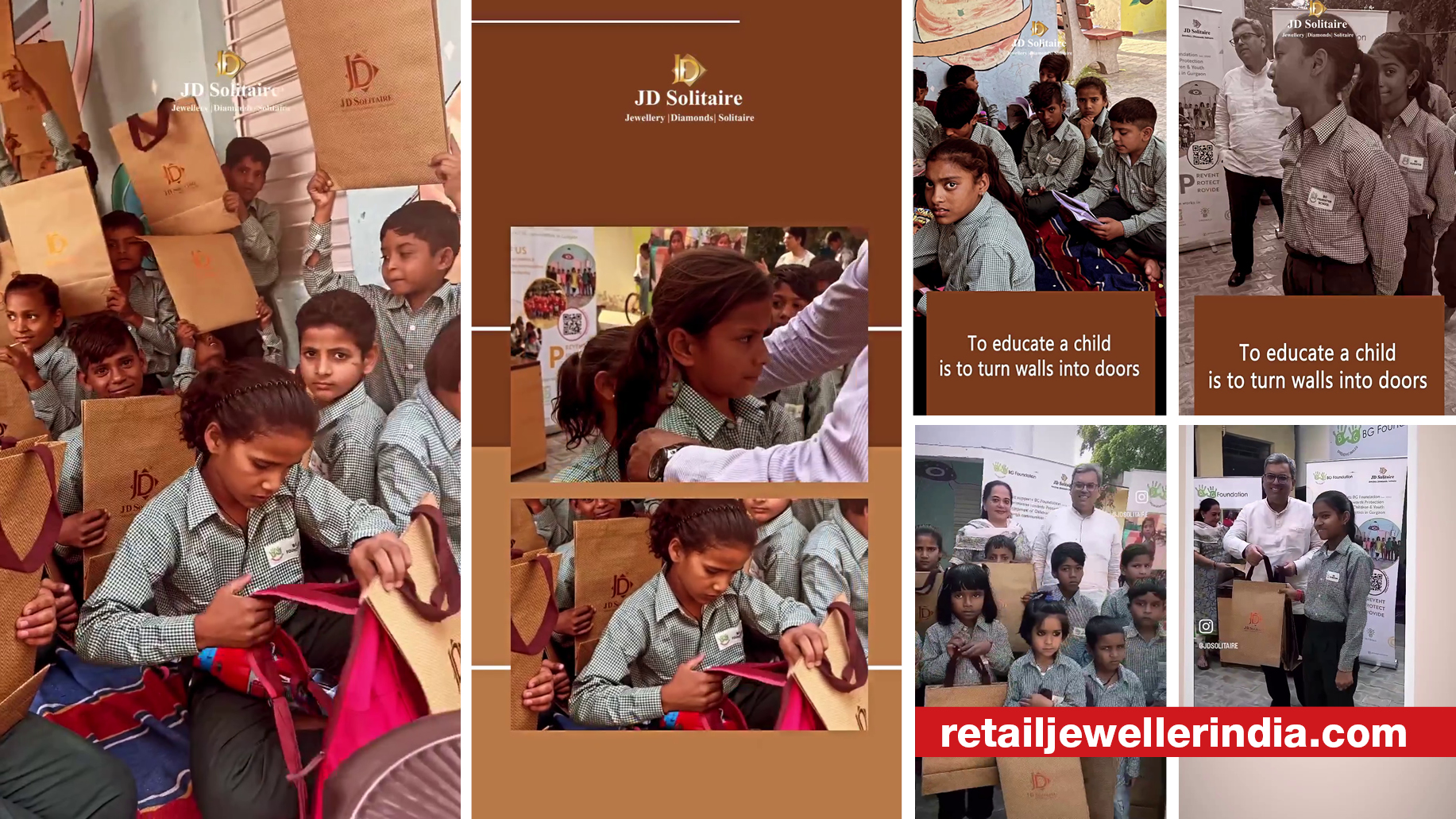 J. D. Solitaire’s book distribution drive aims to boost literacy, helps brand learn about ground reality in education scene 