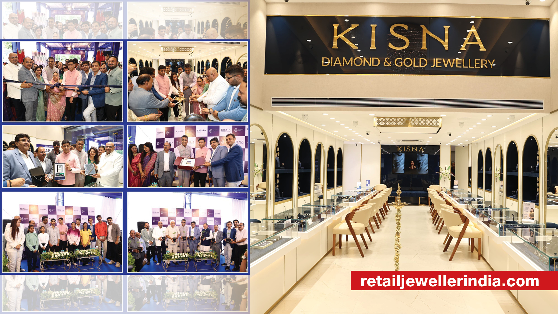 KISNA Diamond & Gold Jewellery marks 25th showroom milestone amid Akshaya Tritiya celebrations 