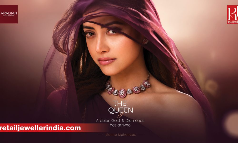 Jewellery retailer Arabian Gold & Diamonds has announced the appointment of well-known South Indian actor Mamta Mohandas as its brand ambassador