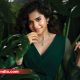 Mithila Palkar wearing Gargi by PN Gadgil & Sons' Monsoon Collection inspired by rain, leaves and natural diamonds.