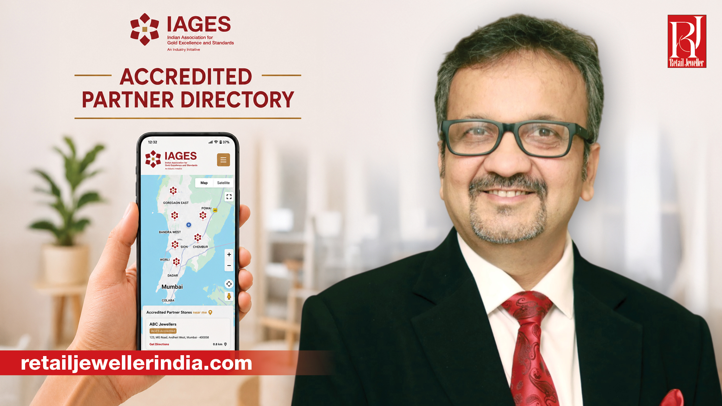 IAGES Accredited Partner Directory helps consumers find over 700 verified gold businesses across India.