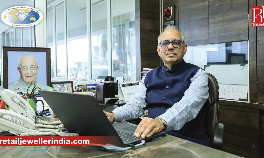 Mehul Shah, Vice President of Bharat Diamond Bourse, elected President of the World Federation of Diamond Bourses.