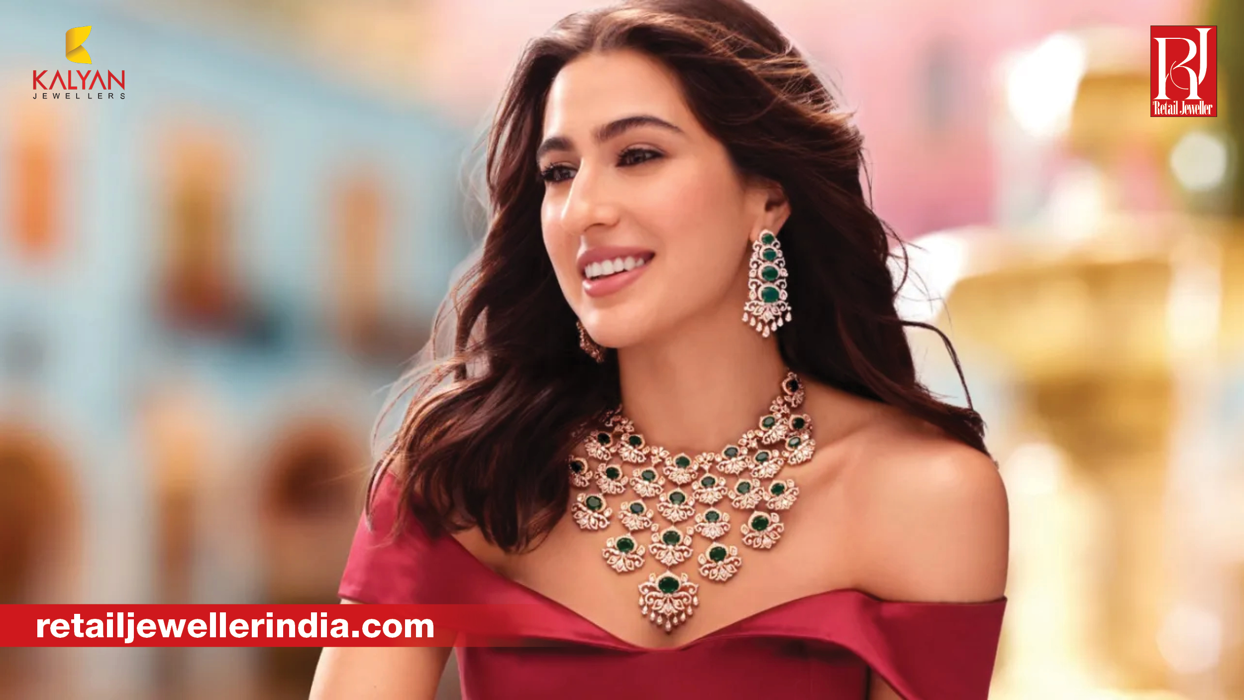 Sara Ali Khan announced as the newest brand ambassador for Kalyan Jewellers, joining Amitabh Bachchan and Katrina Kaif.