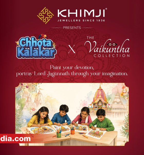 Children participate in Khimji Jewellers' Chhota Kalakar drawing contest inspired by Lord Jagannath and Rath Yatra