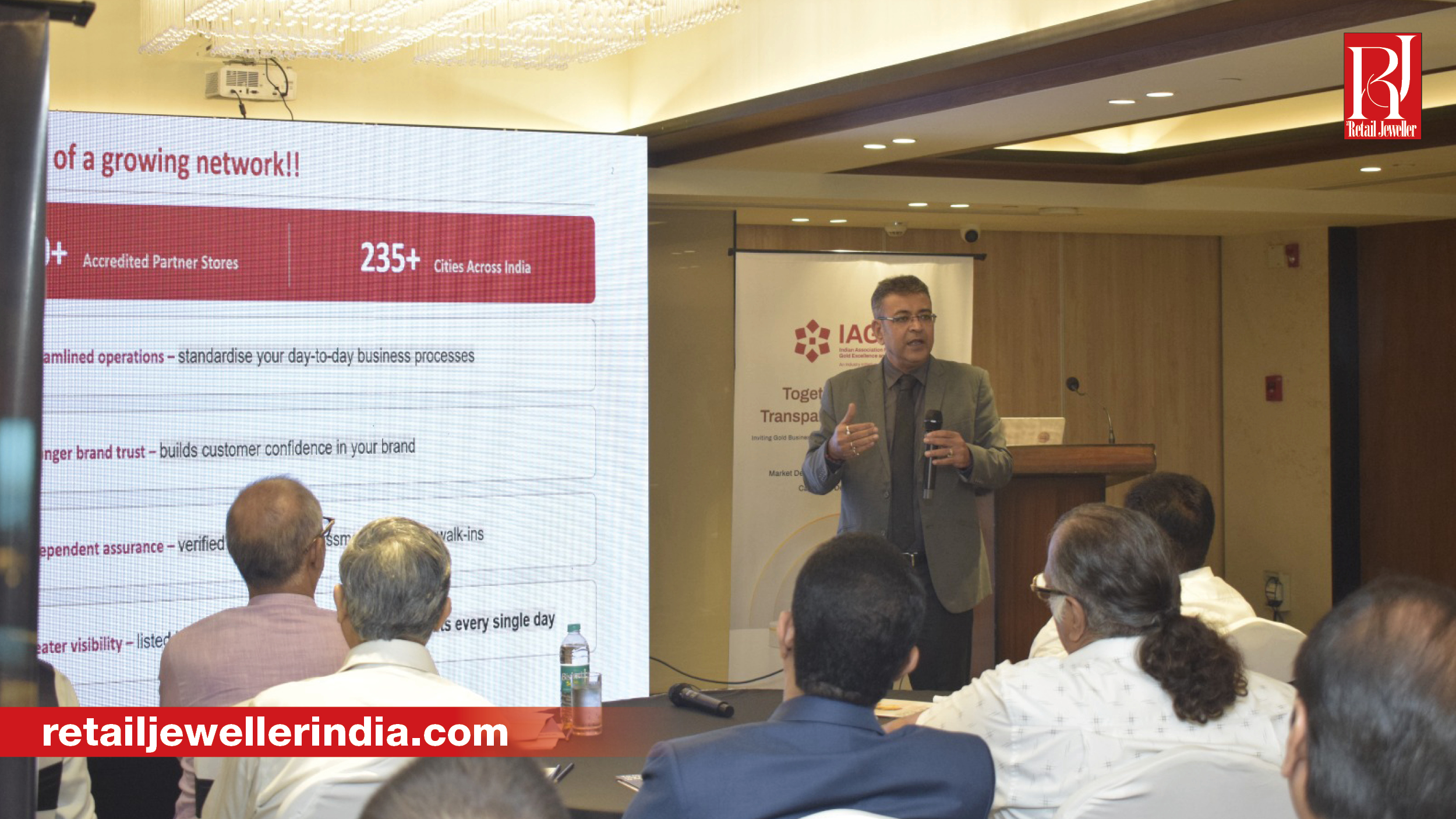 Guwahati's jewellery trade got its first detailed introduction to IAGES (Indian Association for Gold Excellence and Standards)-India's first Self-Regulatory Organisation for the gold industry