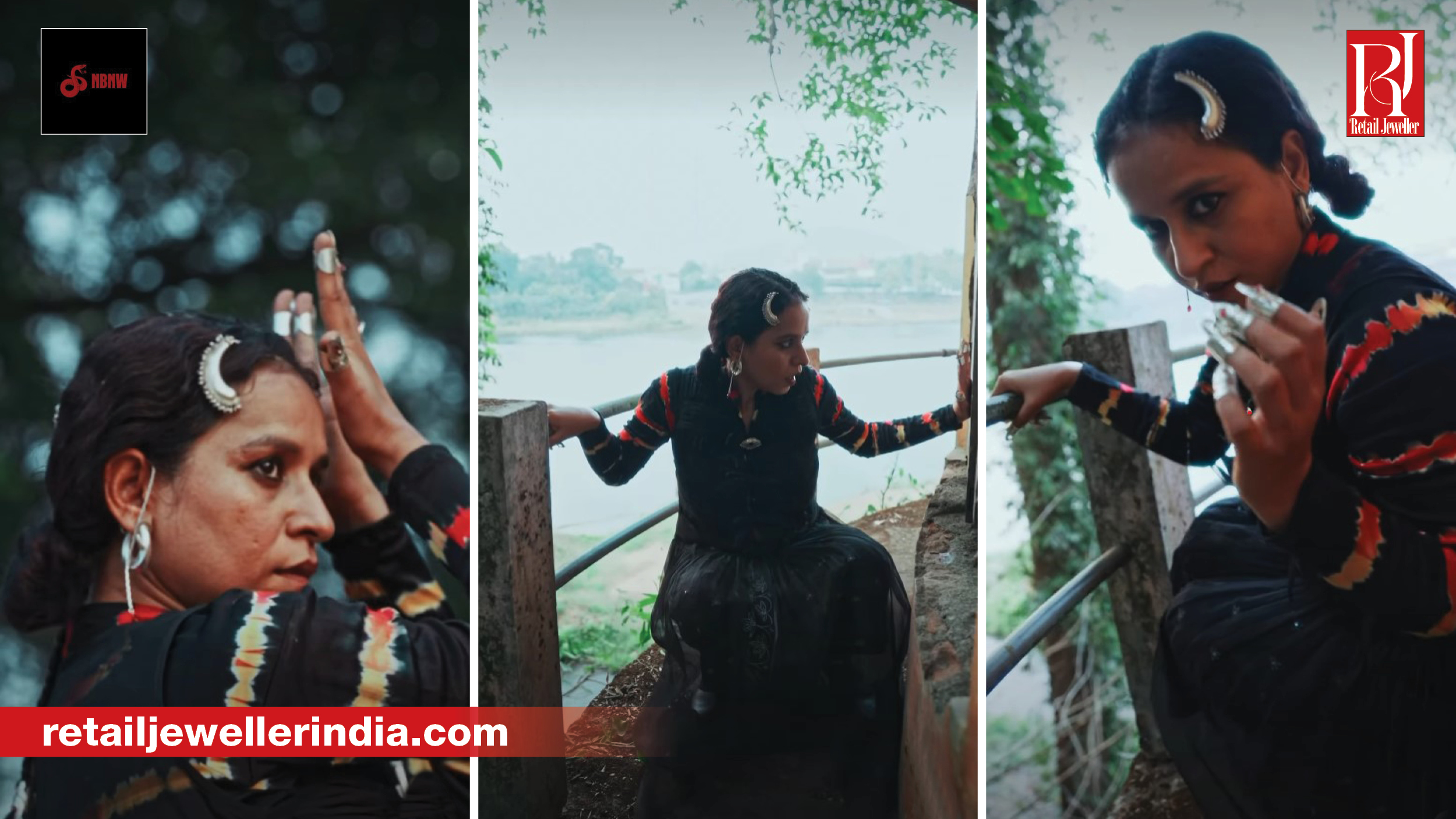 Actor Tillotama Shome is headlining ‘Stare’, a new campaign by Bhavya Ramesh Jewellery and fashion label NorBlack NorWhite, marking the launch of their collaborative 13-piece jewellery collection inspired by Indian talismanic symbols