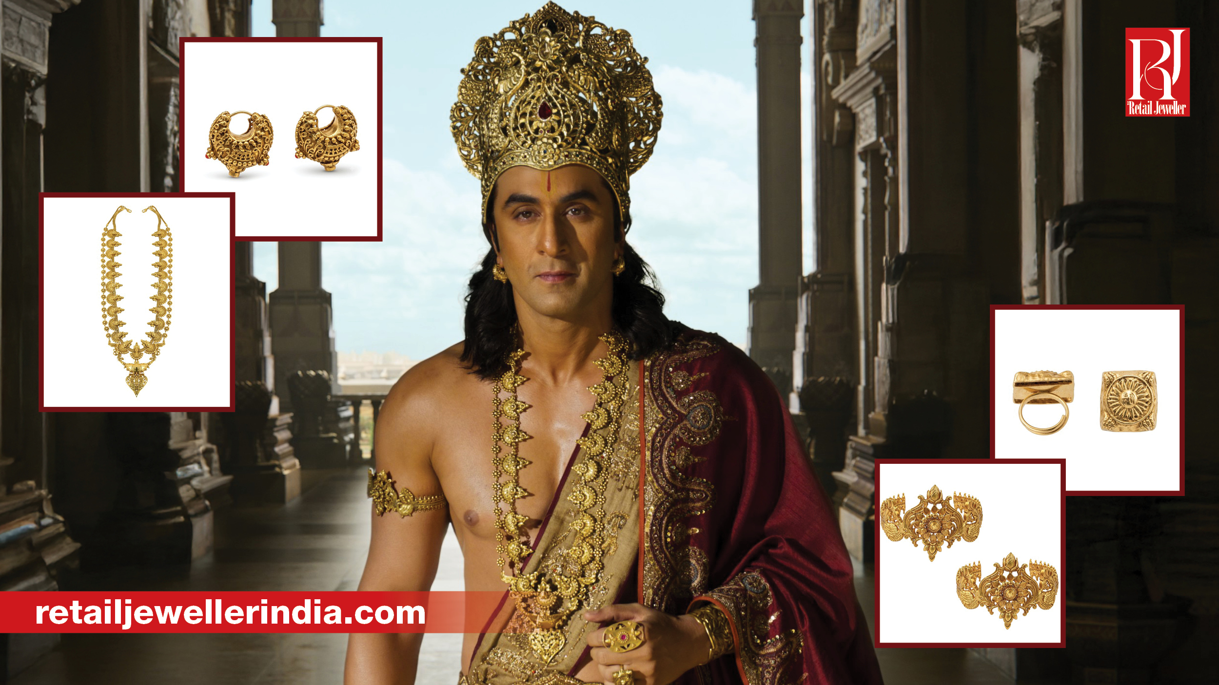 Tribe Amrapali, the official jewellery partner for the upcoming cinematic epic ‘Ramayana’, has revealed the jewellery behind the first look of actor Ranbir Kapoor who plays Ram in the film