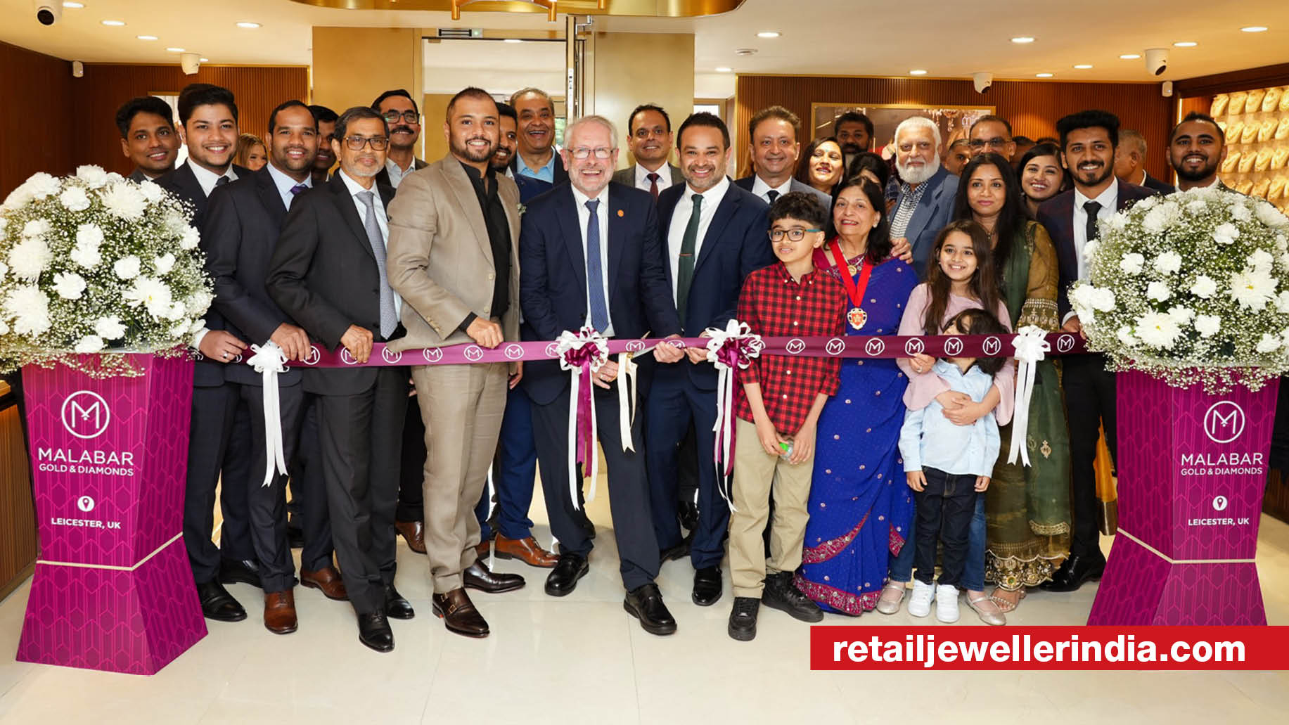 Malabar Gold & Diamonds expands in the UK with a new store in Leicester 