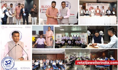 Hari Krishna Exports celebrates 32nd anniversary with blood donation drive 