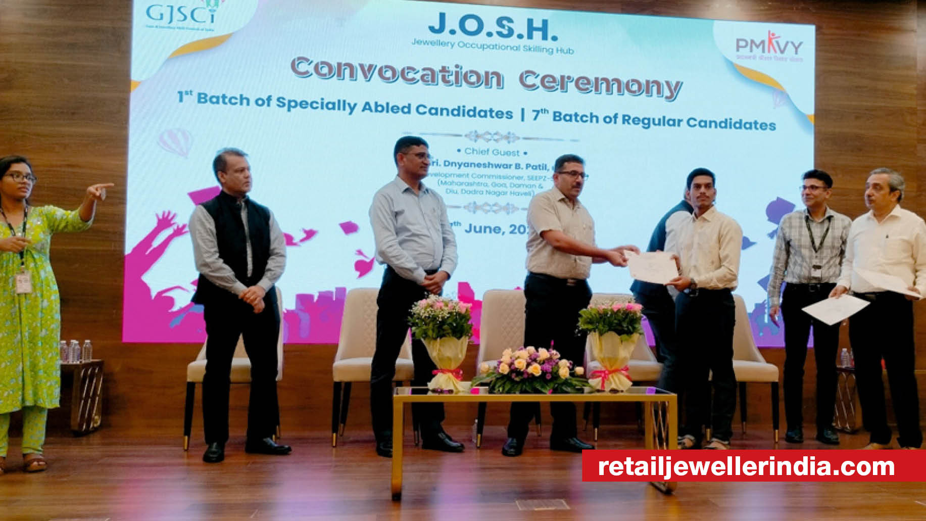 GJSCI’s JOSH convocation ceremony commemorates graduates and specially abled trainees 