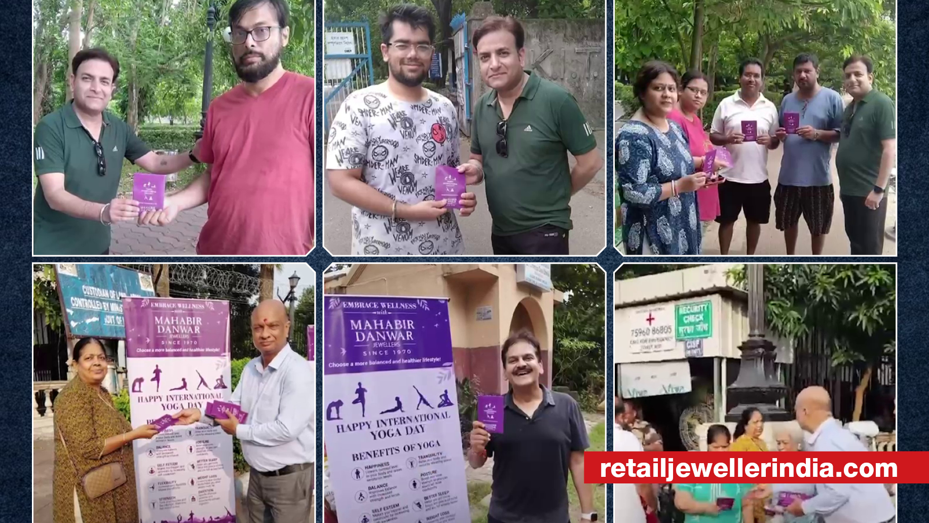 Mahabir Danwar Jewellers champions holistic wellness on World Yoga Day via early morning awareness drive