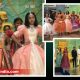 Children wearing Gokulam Signature Jewels jewellery during the Half Scale Fashion League fashion show in Chennai