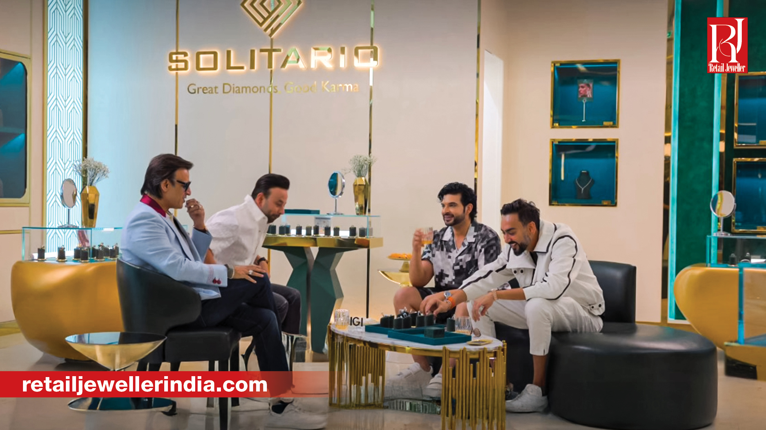 Solitario jewellery featured in the Netflix luxury lifestyle series Desi Bling