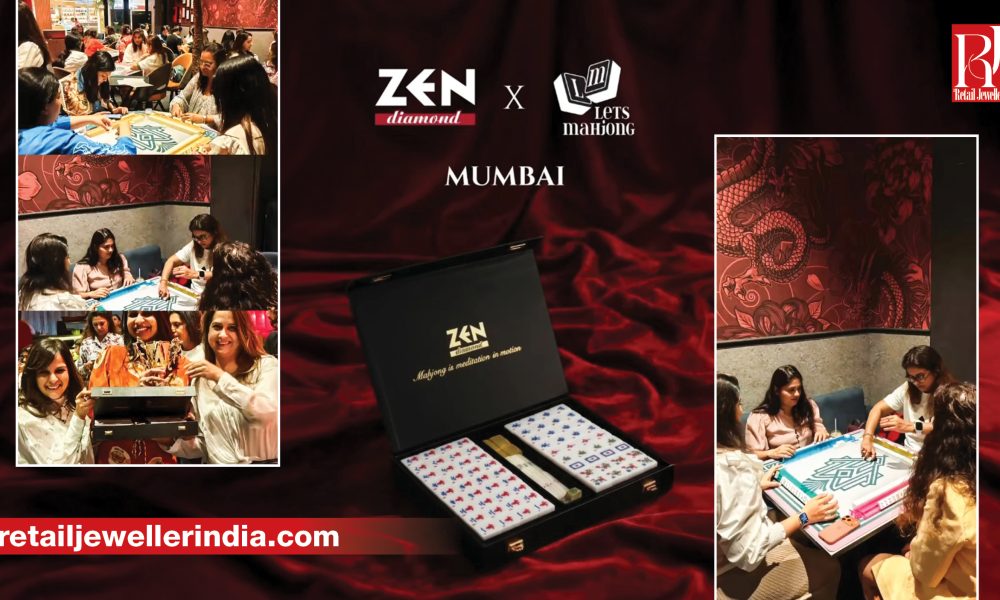 Zen Diamond India hosts a Mahjong tournament featuring customers and the limited-edition Mahjong Diamond Set