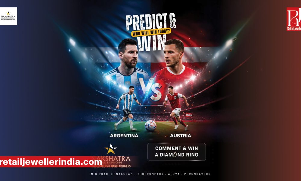 Participants engage with Nakshatra Gold & Diamonds' FIFA Predict & Win football campaign in Kerala.