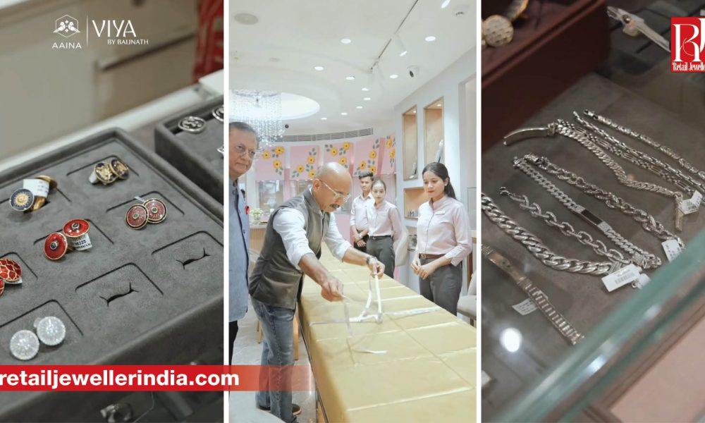 Aaina– the tribal, bridal and contemporary silver jewellery brand by Baijnath Jewellers–has introduced a dedicated men’s silver jewellery shop-in-shop