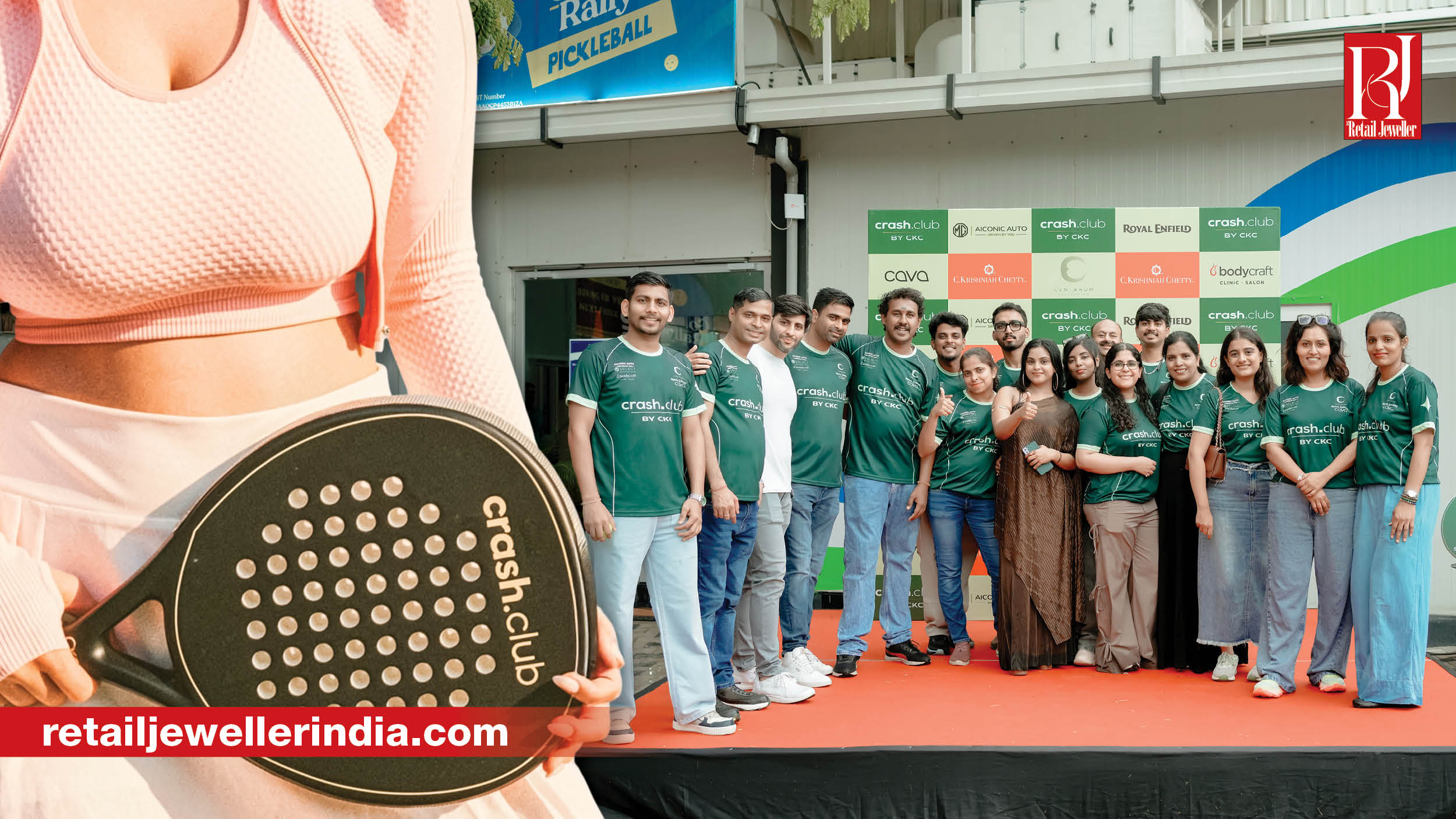Crash.club by CKC recently organized ‘Ace of Diamonds’, an event that brought together the increasingly popular racket sport padel and lab-grown diamond jewellery within a single experiential retail initiative