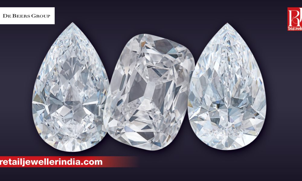 Exceptional natural diamonds featured at the De Beers and Sotheby's New York high jewellery auction.