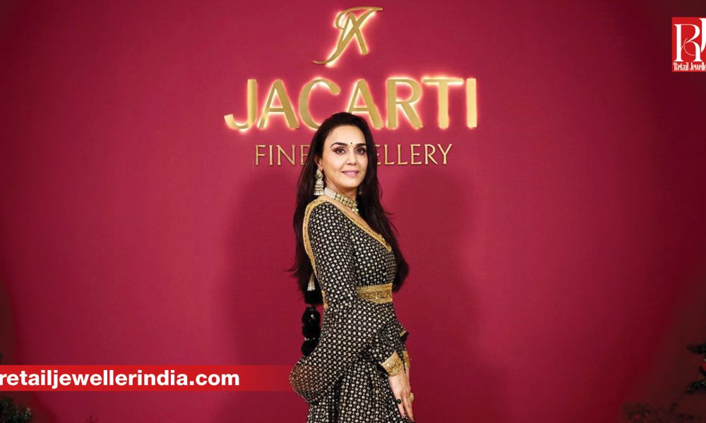 Actor and entrepreneur Preity Zinta has entered the fine jewellery segment with the launch of her luxury brand, Jacarti Jewellery, and the opening of its flagship boutique in Bandra, one of Mumbai’s premium retail catchments