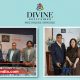 Jignesh Mehta with partners from Siroya Jewellers and Maha Al Sibai Jewellery during Divine Solitaires' UAE expansion.