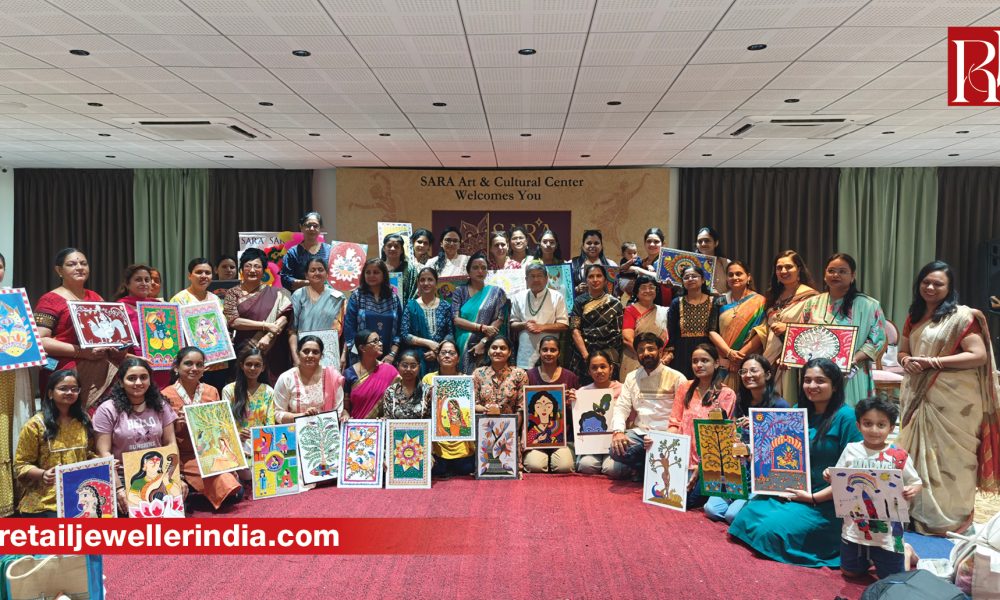Sara Gandevikar Jewellers hosts women-centric painting competition, promotes folk art on Women’s Day 