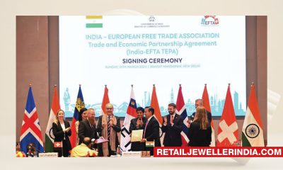 India, EFTA free trade pact to triple gem and jewellery exports