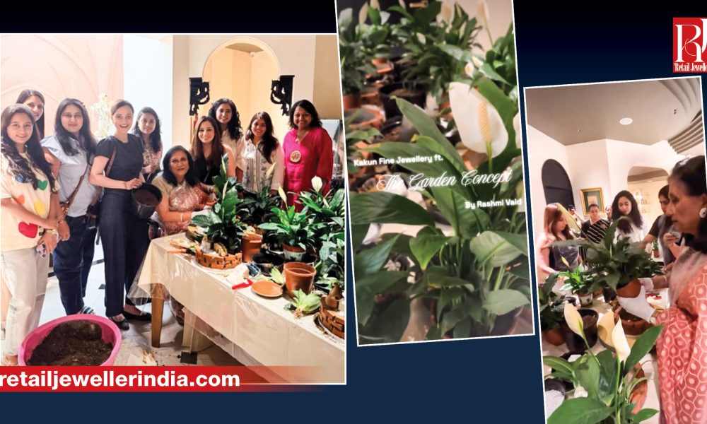 Kakun Fine Jewellery recently associated with an entrepreneur in Lucknow, for an in-store initiative titled ‘Kakun Fine Jewellery ft. The Garden Concept by Rashmi Vaid’